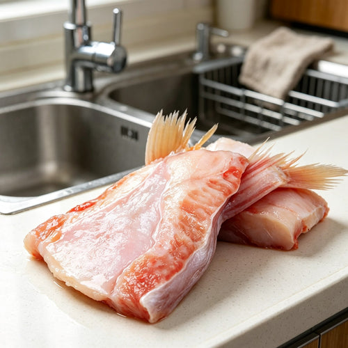 Fresh Premium Basa Fish Fins